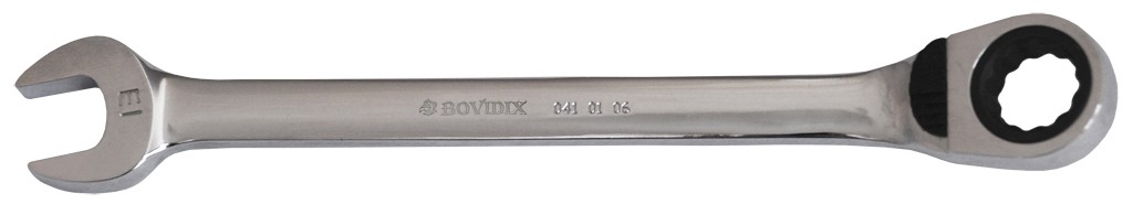 Ключ рожково-накидной 13mm с трещоткой