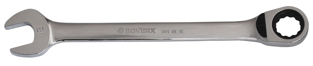 Ключ рожково-накидной 18mm с трещоткой